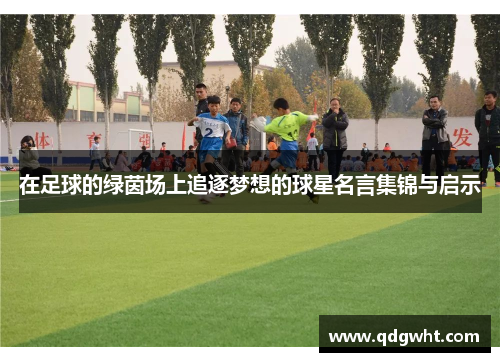 在足球的绿茵场上追逐梦想的球星名言集锦与启示