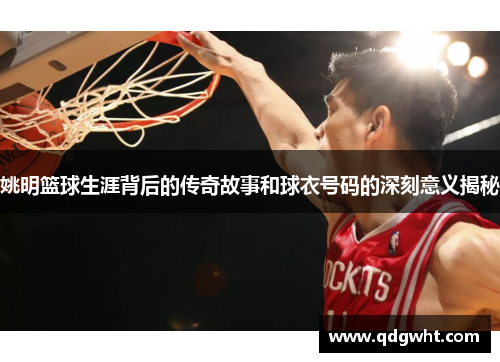 姚明篮球生涯背后的传奇故事和球衣号码的深刻意义揭秘
